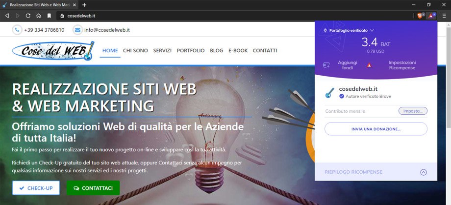 Cose del Web: Autore Verificato Brave